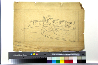 村への小道（a） 画像