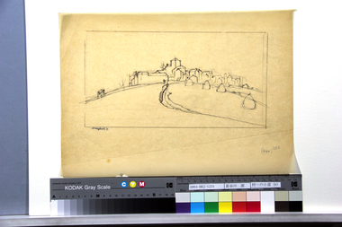 村への小道（b） 画像