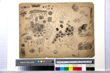 習作（女の顔、建築、風景） 画像