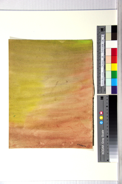 色の実験（黄、茶） 画像