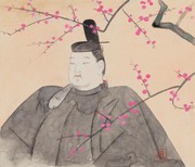 紅梅殿（菅原道真）（『歴史と人物』昭和57年3月号表紙絵原画） 画像