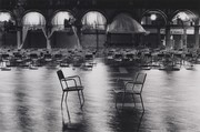 Venice Nightscapes — Piazza San Marco: Corridor and Terrace Covered by High Tide