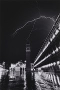 Venice Nightscapes — Tempest: Lightning in Piazza San Marco