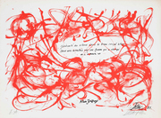 アラン・ジュフロワとの詩画 画像