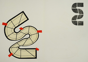 版画集『ACCIDENT（偶然）』（詩：ジャン=クラランス・ランベール）　挿画（14–15ページ）