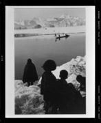 冬の渡し場（大曲市 雄物川） 画像