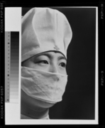 若い看護婦、日本赤十字病院東京麻布 画像